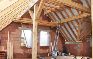 Bradfield St Clare attic trusses